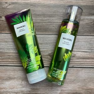 BBW WAIKIKI BEACH COCONUT SET